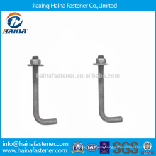 Carbon Steel Hot Dip Galvanized Foundation Bolt and Nut Washer